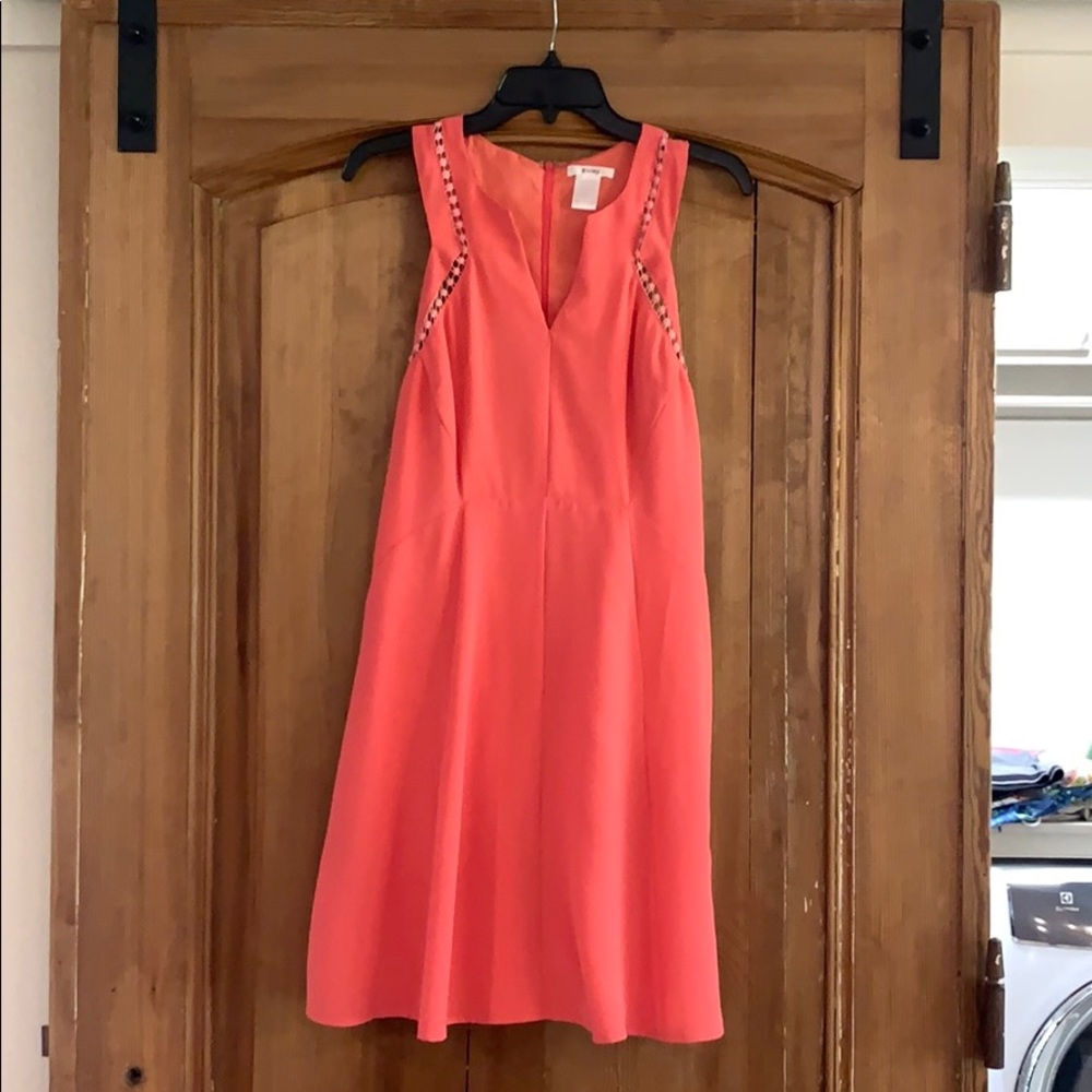 Coral dress